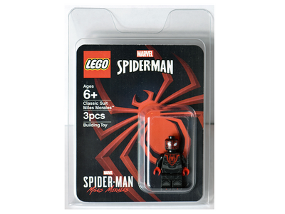 lego 2021 set Sony01 Classic Suit Miles Morales - Sony PS 2020 Exclusive blister pack Combinaison classique Miles Morales-Blister exclusif Sony PS 2020