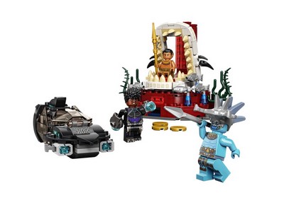 lego 2022 set 76213 King Namor's Throne Room La salle du trône du roi Namor