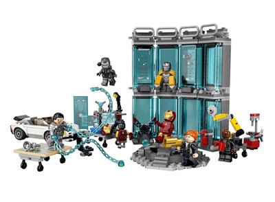 lego 2022 set 76216 Iron Man Armory L’armurerie d’Iron Man