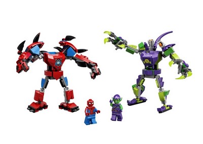 lego 2022 set 76219 Spider-Man & Green Goblin Mech Battle Spider-Man et le Bouffon Vert, le combat des robots