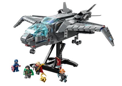 lego 2023 set 76248 The Avengers Quinjet Le Quinjet des Avengers