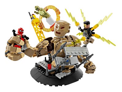 lego 2024 set 76280 Spider-Man vs. Sandman Final Battle Spider-Man contre l'Homme-Sable : la bataille finale