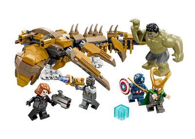 lego 2024 set 76290 The Avengers vs. The Leviathan 