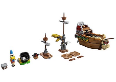 lego 2021 set 71391 Bowser’s Airship Ensemble d'extension La forteresse volante de Bowser