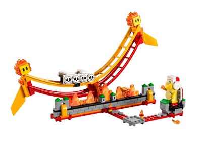 lego 2023 set 71416 Lava Wave Ride Ensemble d'extension Le manège de la vague de lave