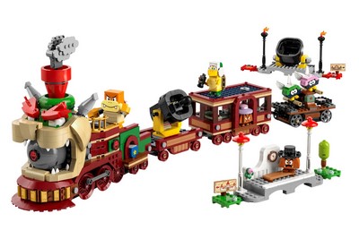 lego 2024 set 71437 The Bowser Express Train Le train Bowser Express