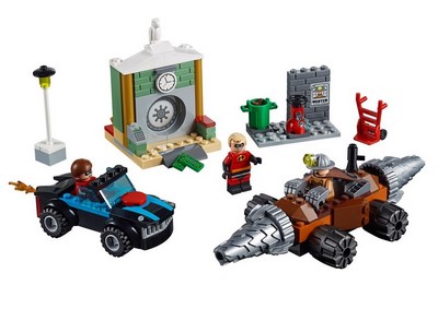 lego 2018 set 10760 Underminer Bank Heist Le braquage d'une banque du Démolisseur