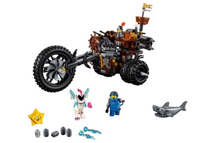 lego 2019 set 70834 MetalBeard's Heavy Metal Motor Trike!