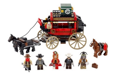 lego 2013 set 79108 Stagecoach Escape L'évasion de la diligence