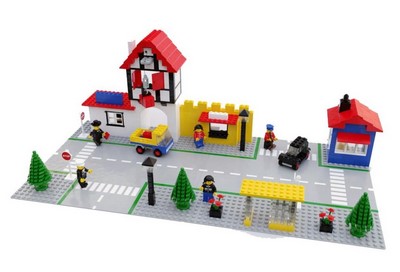 lego 1978 set 1589 Town Square Centre de la Ville