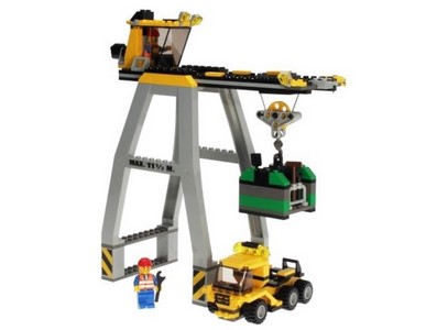 lego 2003 set 4514 Cargo Crane 