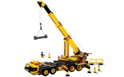 lego 2005 set 7249 XXL Mobile Crane 