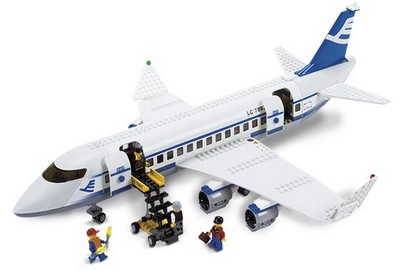 lego 2006 set 7893 Passenger Plane 