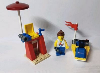 lego 2007 set 4937 Life Guard - Quick Magic Box Promotional 