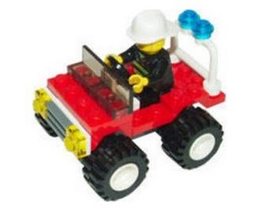 lego 2007 set 4938 Fire 4 x 4 