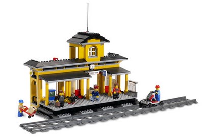 lego 2007 set 7997 Train Station 