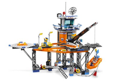 lego 2008 set 4210 Coast Guard Platform 