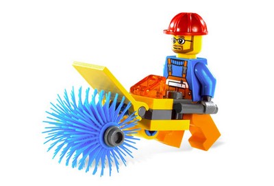 lego 2008 set 5620 Street Cleaner 