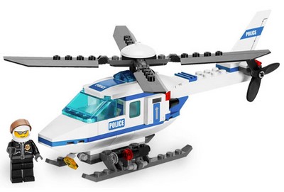 lego 2008 set 7741 Police Helicopter 