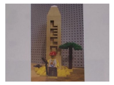 lego 2008 set LLCA35 Obelisk (LLCA Ambassador Pass Exclusive) 