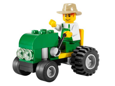 lego 2009 set 4899 Tractor 