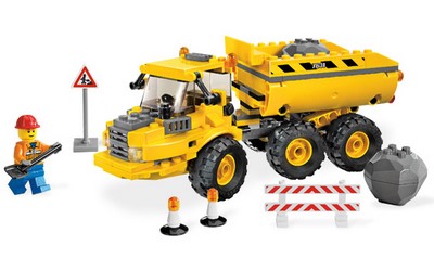 lego 2009 set 7631 Dump Truck 