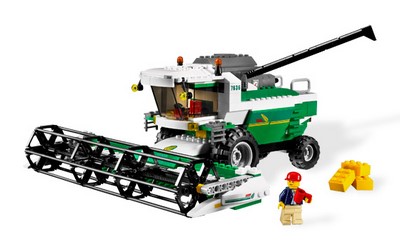 lego 2009 set 7636 Combine Harvester 