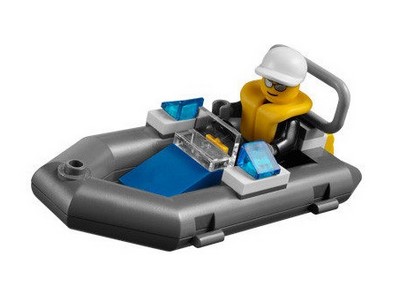 lego 2010 set 30011 Police Dinghy 