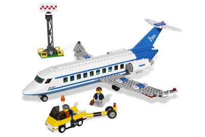 lego 2010 set 3181 Passenger Plane 