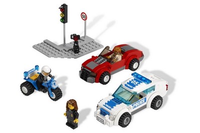 lego 2011 set 3648 Police Chase 