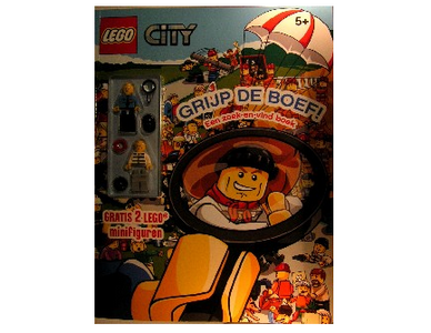 lego 2011 set AB122011NL City - Grijp De Boef - Activity Book 