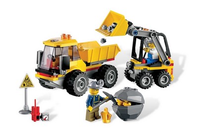 lego 2012 set 4201 Loader and Tipper 