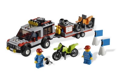 lego 2012 set 4433 Dirt Bike Transporter 