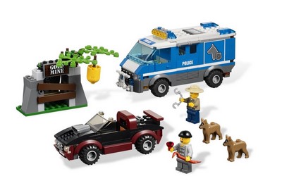 lego 2012 set 4441 Police Dog Van