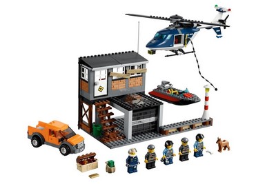 lego 2013 set 60009 Helicopter Arrest 