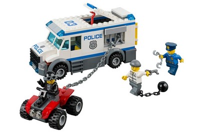 lego 2014 set 60043 Prisoner Transporter 