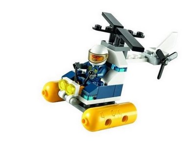 lego 2015 set 30311 Swamp Police Helicopter 