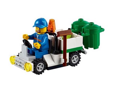 lego 2015 set 30313 Garbage Truck 