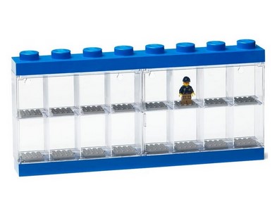 lego 2015 set 5004892 Minifigure Display Case, Large - For 16 Minifigures, 2 Doors 