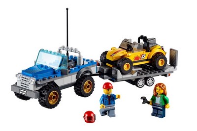 lego 2015 set 60082 Dune Buggy Trailer 