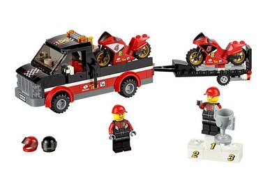 lego 2015 set 60084 Racing Bike Transporter 