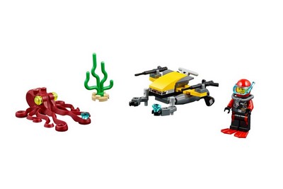 lego 2015 set 60090 Deep Sea Scuba Scooter 