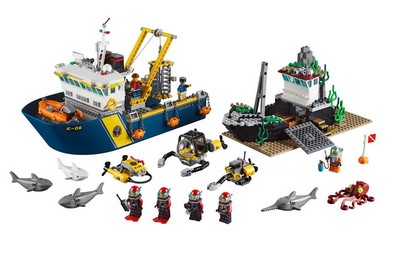 lego 2015 set 60095 Deep Sea Exploration Vessel