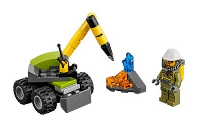 lego 2016 set 30350 Volcano Jackhammer 