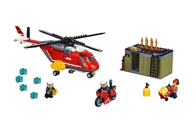 lego 2016 set 60108 Fire Response Unit 