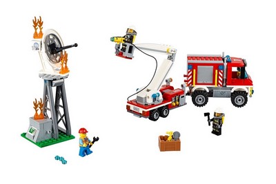 lego 2016 set 60111 Fire Utility Truck 