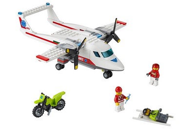 lego 2016 set 60116 Ambulance Plane 