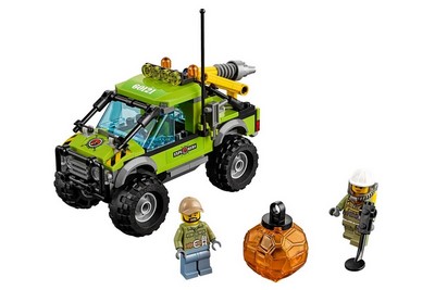 lego 2016 set 60121 Volcano Exploration Truck 