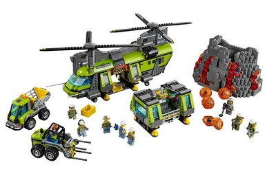 lego 2016 set 60125 Volcano Heavy-lift Helicopter 