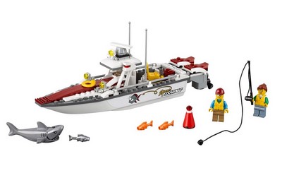 lego 2017 set 60147 Fishing Boat